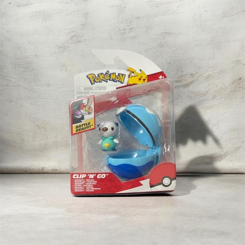 Pokemon Clip 'N' Go - Oshawott + Dive Ball
