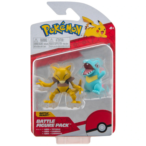 Pokemon Battle Figure Pack Abra + Totodile