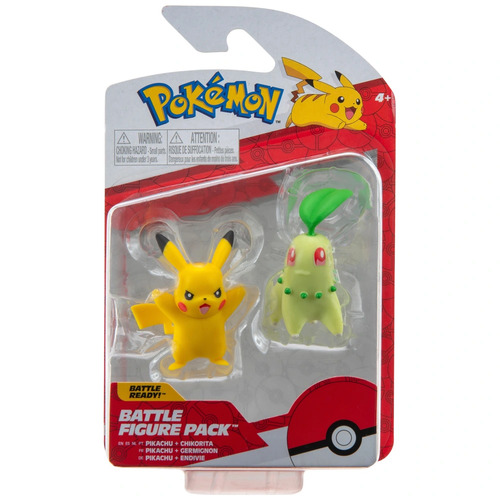 Pokemon Battle Figure Pack Pikachu + Chikorita