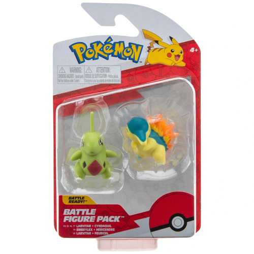 Pokemon Battle Figure Pack Larvitar + Cyndaquil