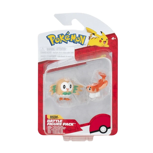 Pokemon Battle Rowlet + Tatsugiri (Curly Form) Wave20