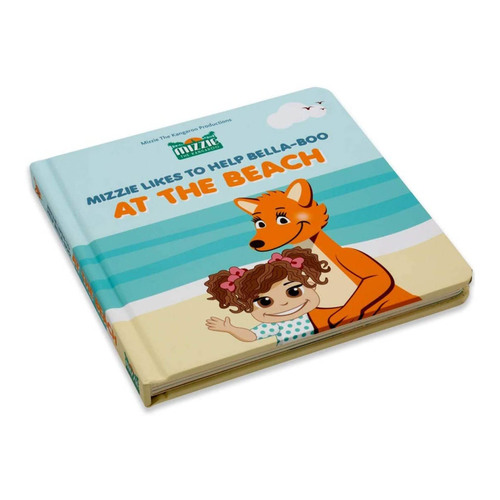 Mizzie The Kangaroo At The Beach Touch & Feel Book