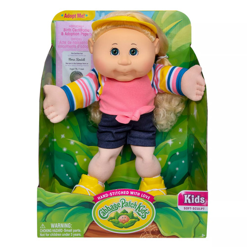 Cabbage Patch Kids 36cm Blonde Hair Sporty Girl Doll