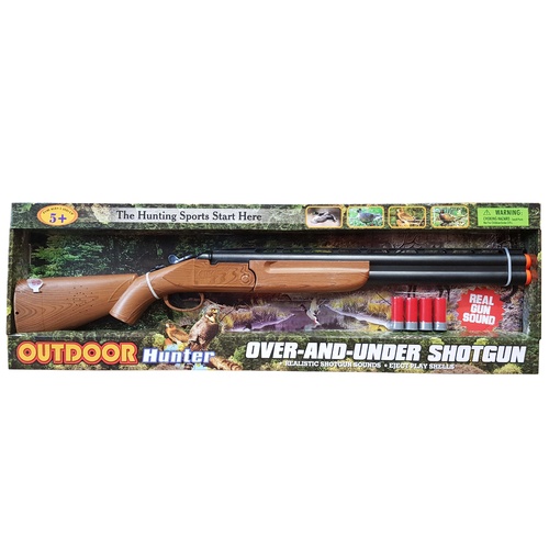 Electronic Over And Under Shotgun Toy