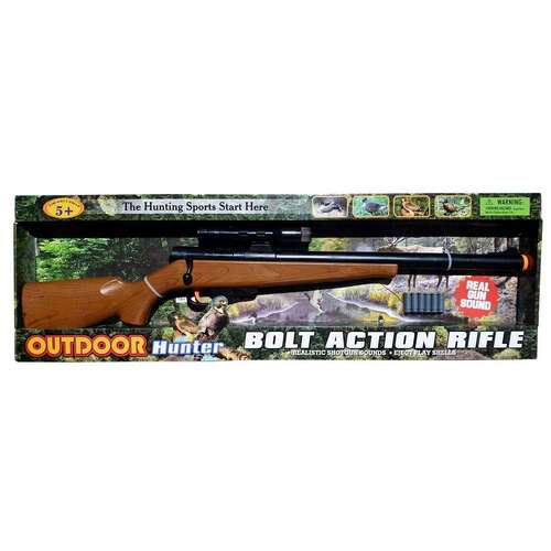 Electronic Bolt Action Classic Rifle Toy