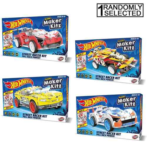 Hot Wheels Maker Kitz Street Racer Kit Randomly Selected