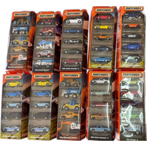 MATCHBOX CARS 5PK ASST Randomly Selected