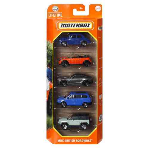 Matchbox Cars 5 Pack MBX British Roadways