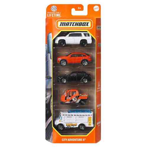 Matchbox Cars 5 Pack City Adventure II