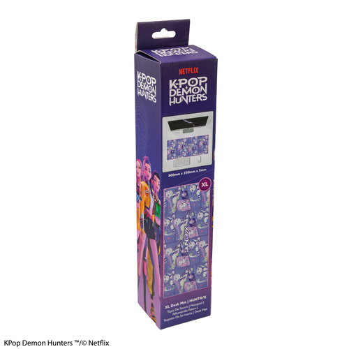 K-Pop Demon Hunters Desk Mat XL- Huntr/X