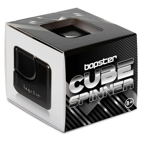 Bopster Fidget Cube Spinner - Black