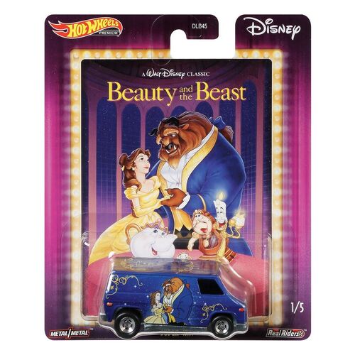 Hot Wheels Walt Disney Super Van Beauty and the Beast
