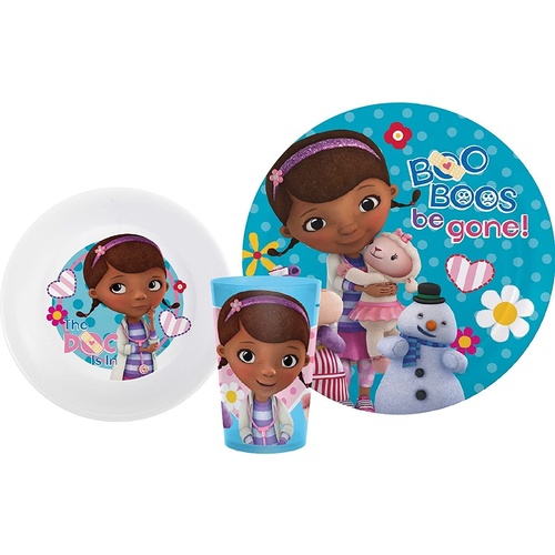 Doc McStuffins 3 Pc Mealtime Set