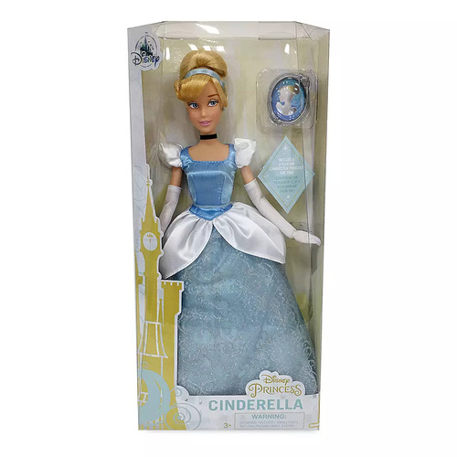 Disney Princess Cinderella Classic Doll with Pendant