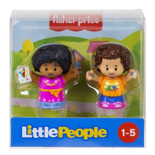 Fisher-Price Little People Art Teacher and Student 2 Pack