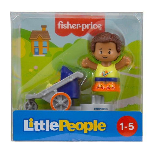 Fisher-Price Little People Jogger and Jogging Stroller 2 Pack
