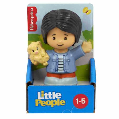 Little People Single Pack Lady In Blue Jacket