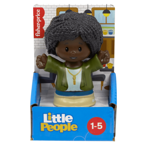 Little People Single Pack Lady In Green Jacket