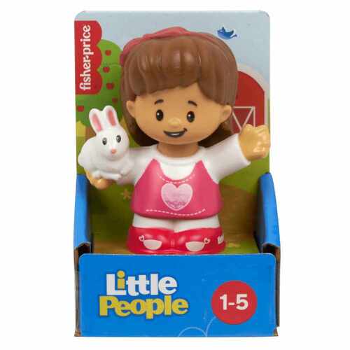 Little People Single Pack Girl In Pink Dress