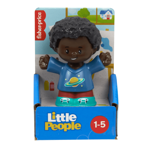 Little People Single Pack Boy In Blue Shirt
