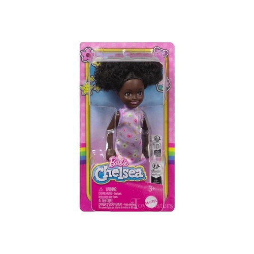 Barbie Club Chelsea Brunette with Flower Dress