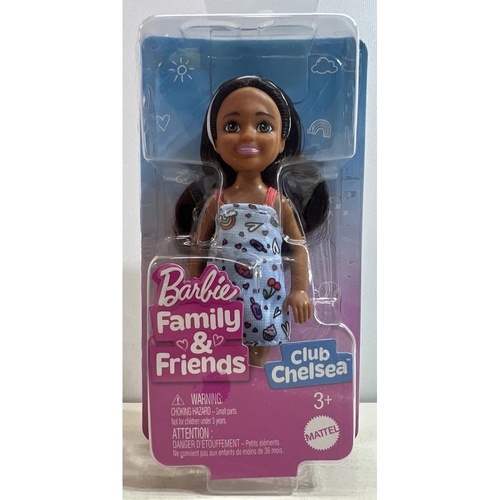 Barbie Club Chelsea Doll in Blue Dress