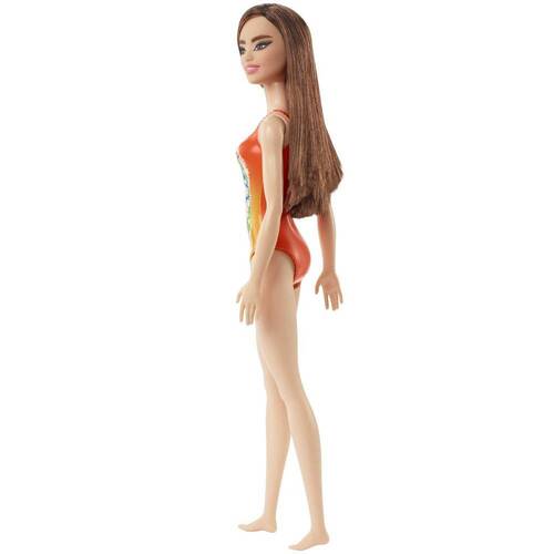Barbie Beach Doll Floral
