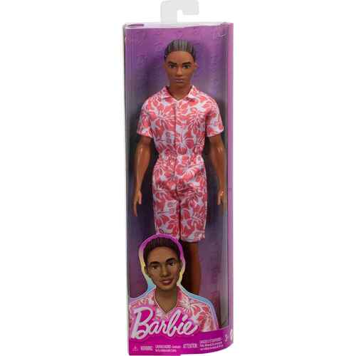 Barbie Fashionistas Ken Doll  Braided Brown Hair 235