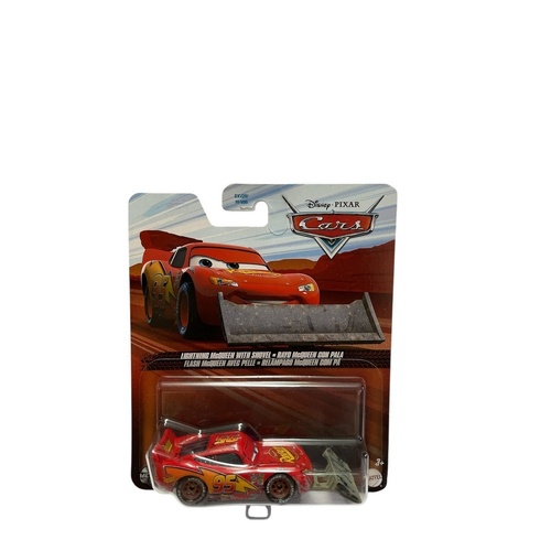 Disney Pixar Cars Lightning McQueen with Shovel