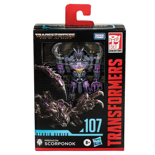 Transformers Studio Series Deluxe 107 Predacon Scorponok Action Figure