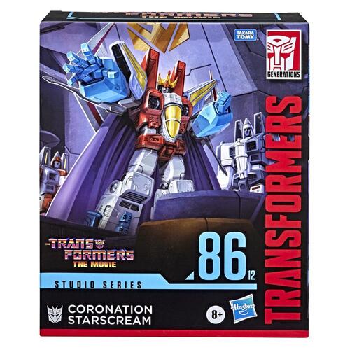 Transformers Studio Series 86-12 Leader Coronation Starscream Action Figure