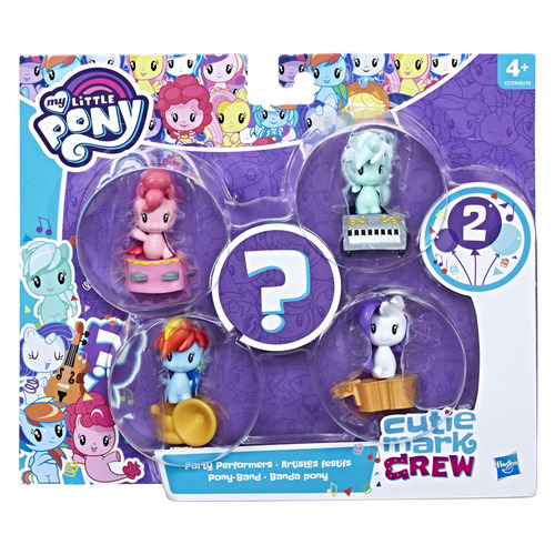 My Little Pony Cutie Mark Crew Party Performers