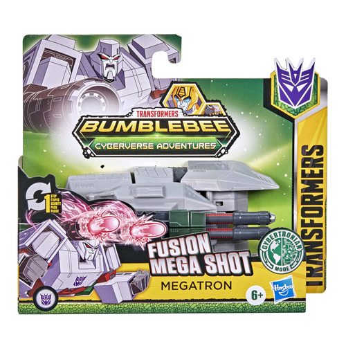 Transformers Cyberverse Adventures 1-Step Changer Megatron Figure