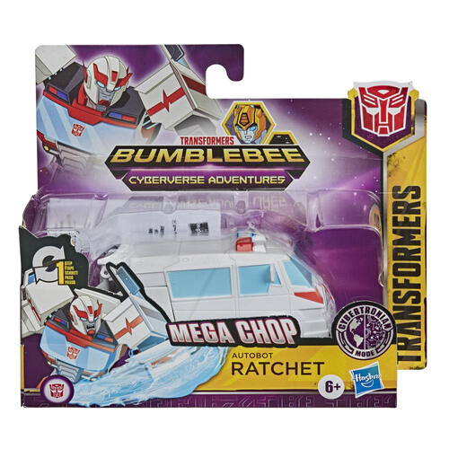 Transformers Cyberverse Adventures Action Attackers 1 Step Autobot Ratchet Figure