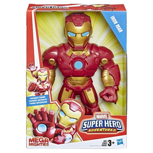 Playskool Iron Man Mega Mighties Poseable Figure
