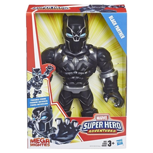 Playskool Black Panther Mega Mighties Poseable Figure