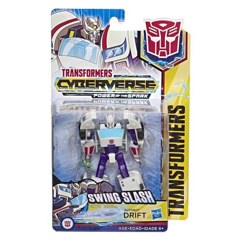 Transformers Cyberverse Action Attackers Warrior Class Drift
