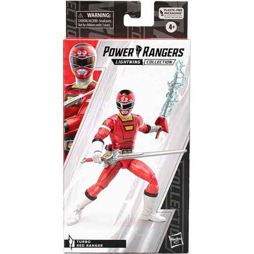 Power Rangers Lightning Collection Turbo Red Ranger Action Figure