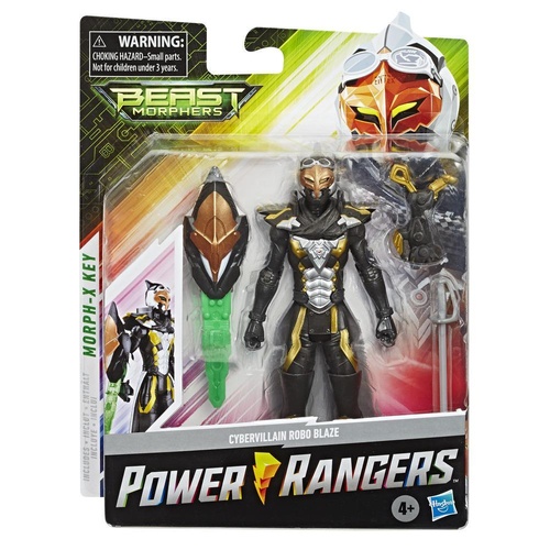Power Rangers Beast Morphers Cybervillain Robo Blaze