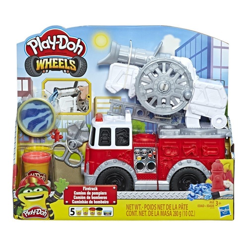 Play Doh Wheels Firetruck Toy