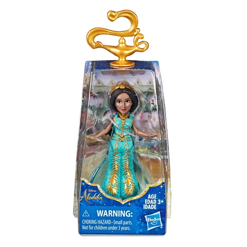 Disney Aladdin Collectible Princess Jasmine Small Doll Teal Dress