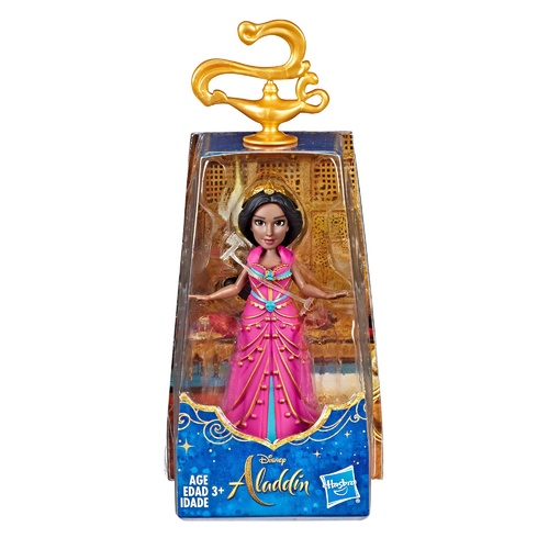 Disney Aladdin Collectible Princess Jasmine Small Doll Pink Dress