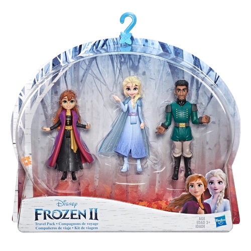Disney Frozen Anna, Elsa, and Mattias Small Dolls 3 Pack
