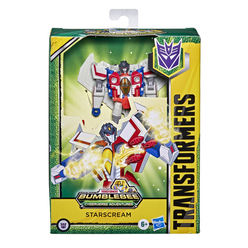 Transformers Cyberverse Adventures Deluxe Starscream Action Figure