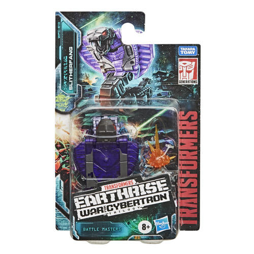 Transformers Earthrise Battle Masters WFC-E13 Slitherfang Figure