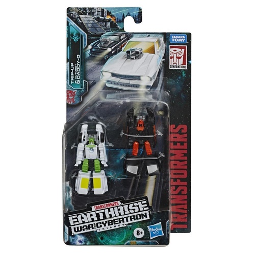 Transformers Earthrise Micromaster WFC-E3 Hot Rod Patrol 2 Pack