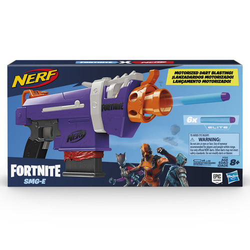 Nerf Fortnite SMG-E Motorized Dart Blaster