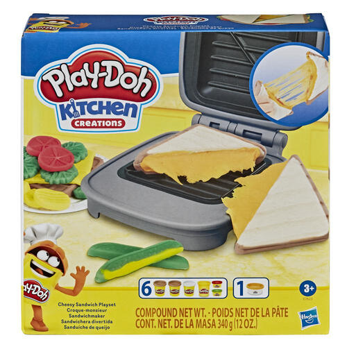 PlayDoh Kitchen Creations Cheesy Sandwich Playset