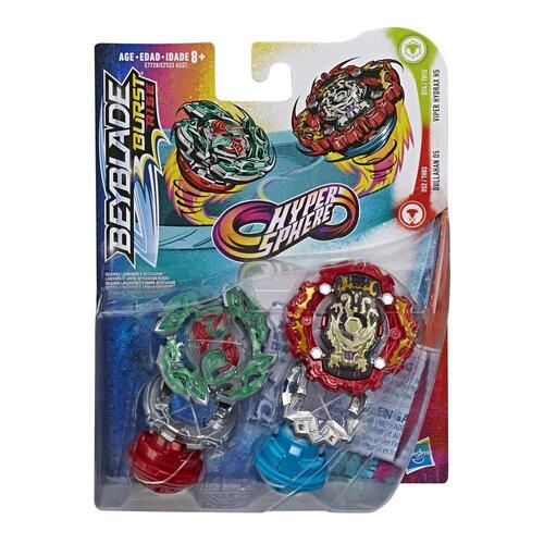 Beyblade Burst Rise Hypersphere Dual Pack Viper Hydrax H5 and Dullahan D5