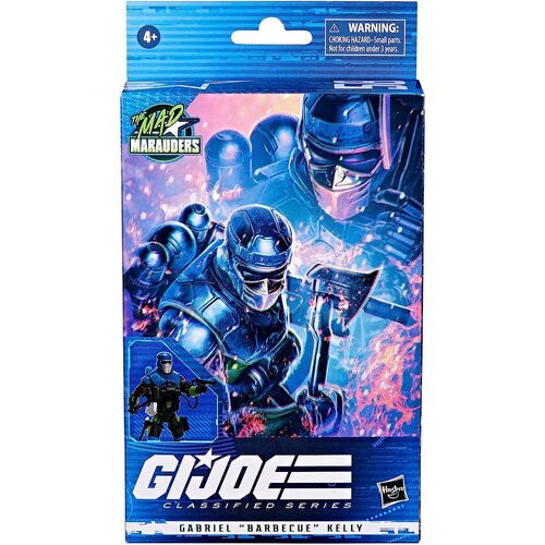 GI Joe Classified Series Gabriel "Barbecue" Kelly Figure